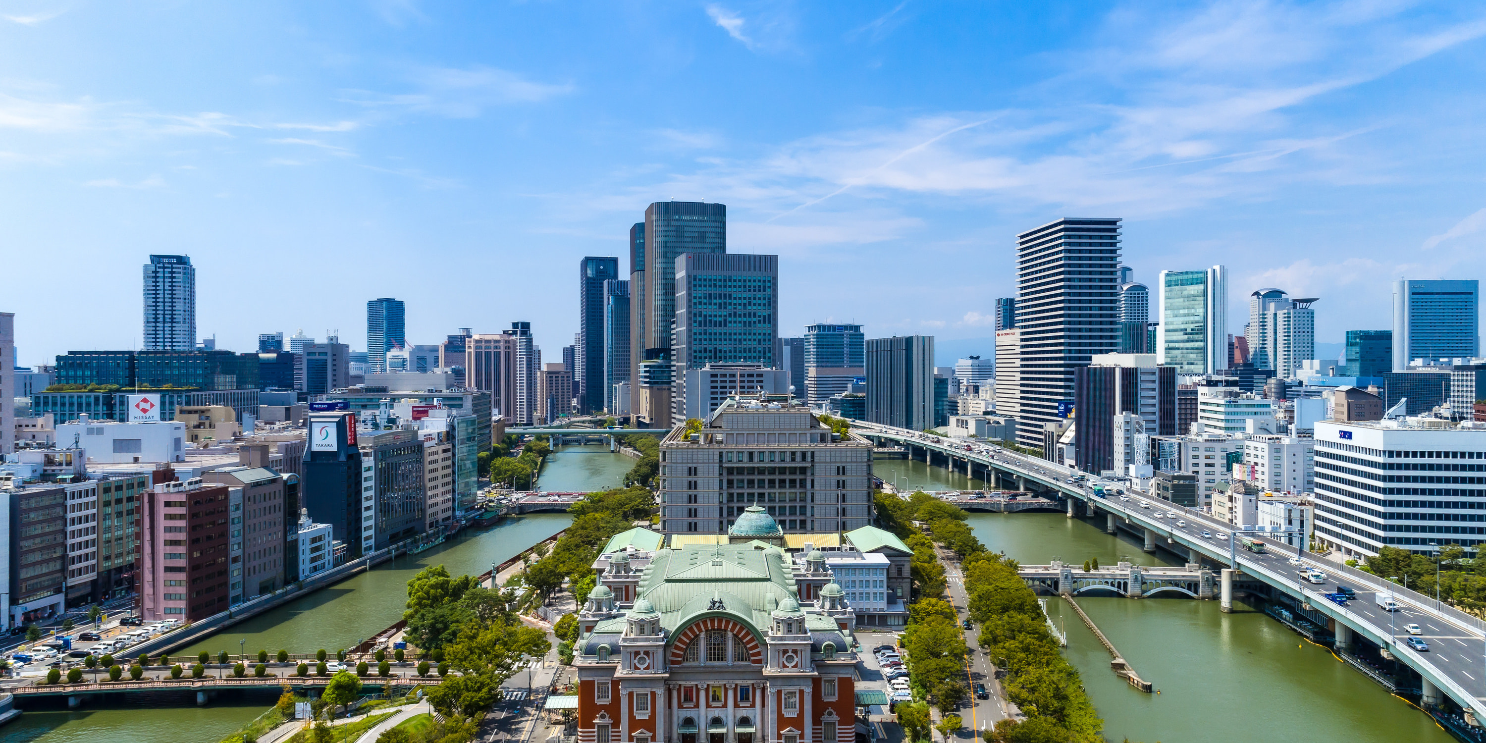 大阪ドローン撮影